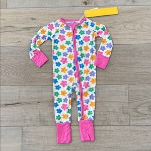 Retro flower bamboo sleeper